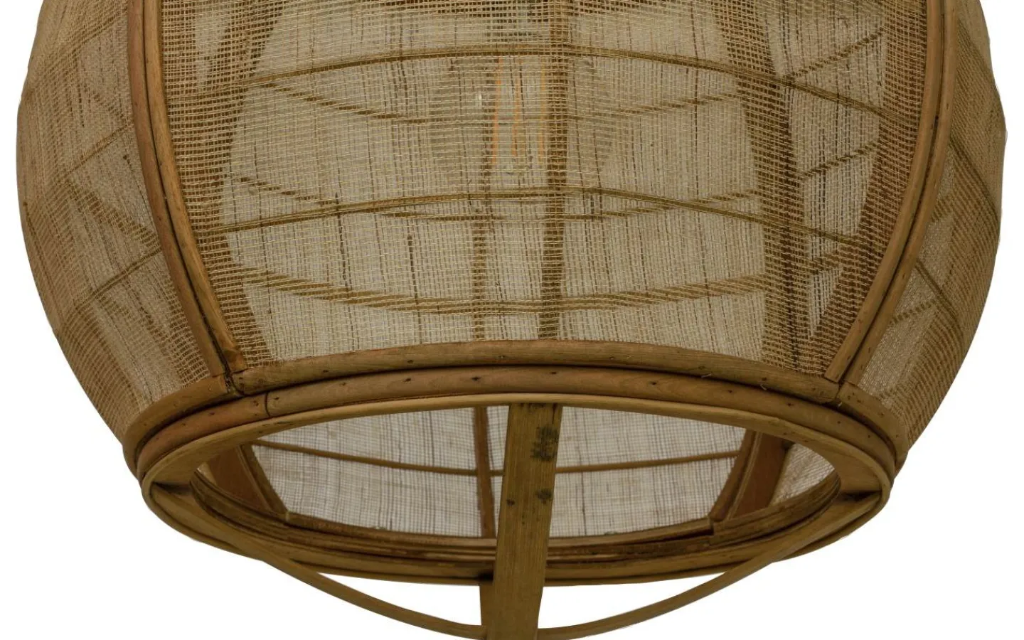 Aneta Borneo Taklampa 50cm Natur* Stora Taklampor Ø50-69 Cm