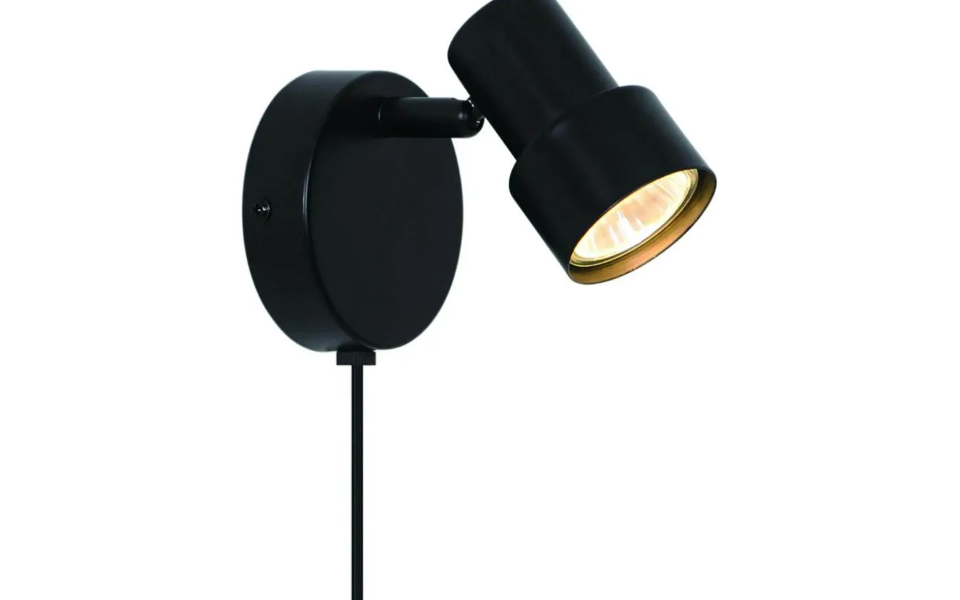 Boston Vägglampa Svart