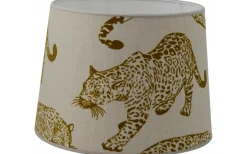 Hallbergs Botswana Lampskärm Ø24cm Ashley Wild Guld* Mönstrade Lampskärmar