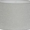 Hallbergs Boucle Lampskärm Oval 30cm Beige* Ovala Lampskärmar