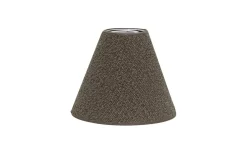 Hallbergs Boucle Toppringskärm Ø22cm Brun* Toppringsskärmar