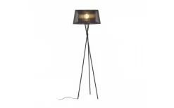 Vardagsrum|Golvlampor<Rendl Boulogne Golvlampa 165cm Svart E27