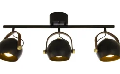 Aneta Bow Takspotlight 76cm Svart* Avlånga Takspotlights|Takspot Med 3 Lampor