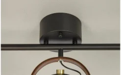 Aneta Bow Takspotlight 76cm Svart* Avlånga Takspotlights|Takspot Med 3 Lampor