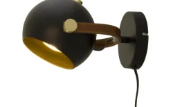 Sovrum|Läslampor<Aneta Bow Vägglampa Svart