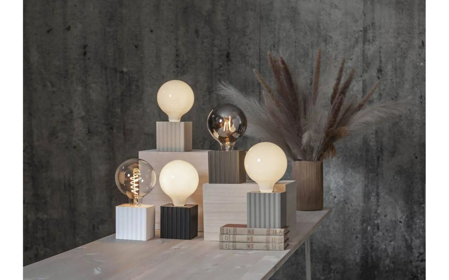 Bordslampor<Star Trading Box Bordslampa 10cm Beige