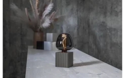 Box Bordslampa 10cm Brun