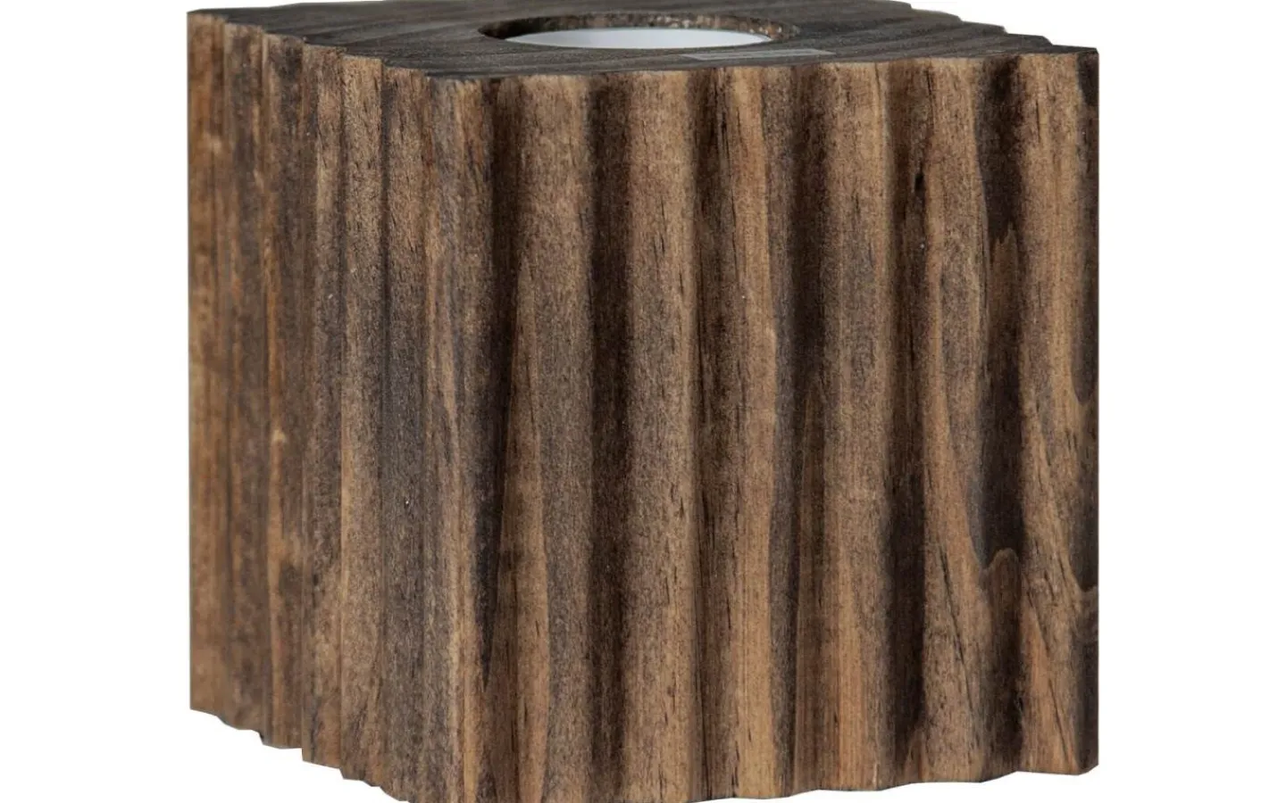 Bordslampor<Star Trading Box Bordslampa 10cm Brun Trä