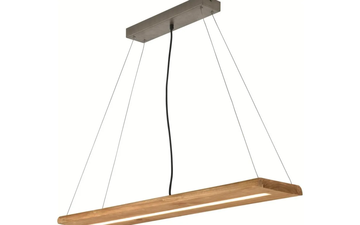 Trio Lighting Brad Taklampa LED i trä* Avlånga Taklampor