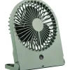 Takfläktar<Reality Breezy Bordsfläkt pistagegrön uppladdningsbar
