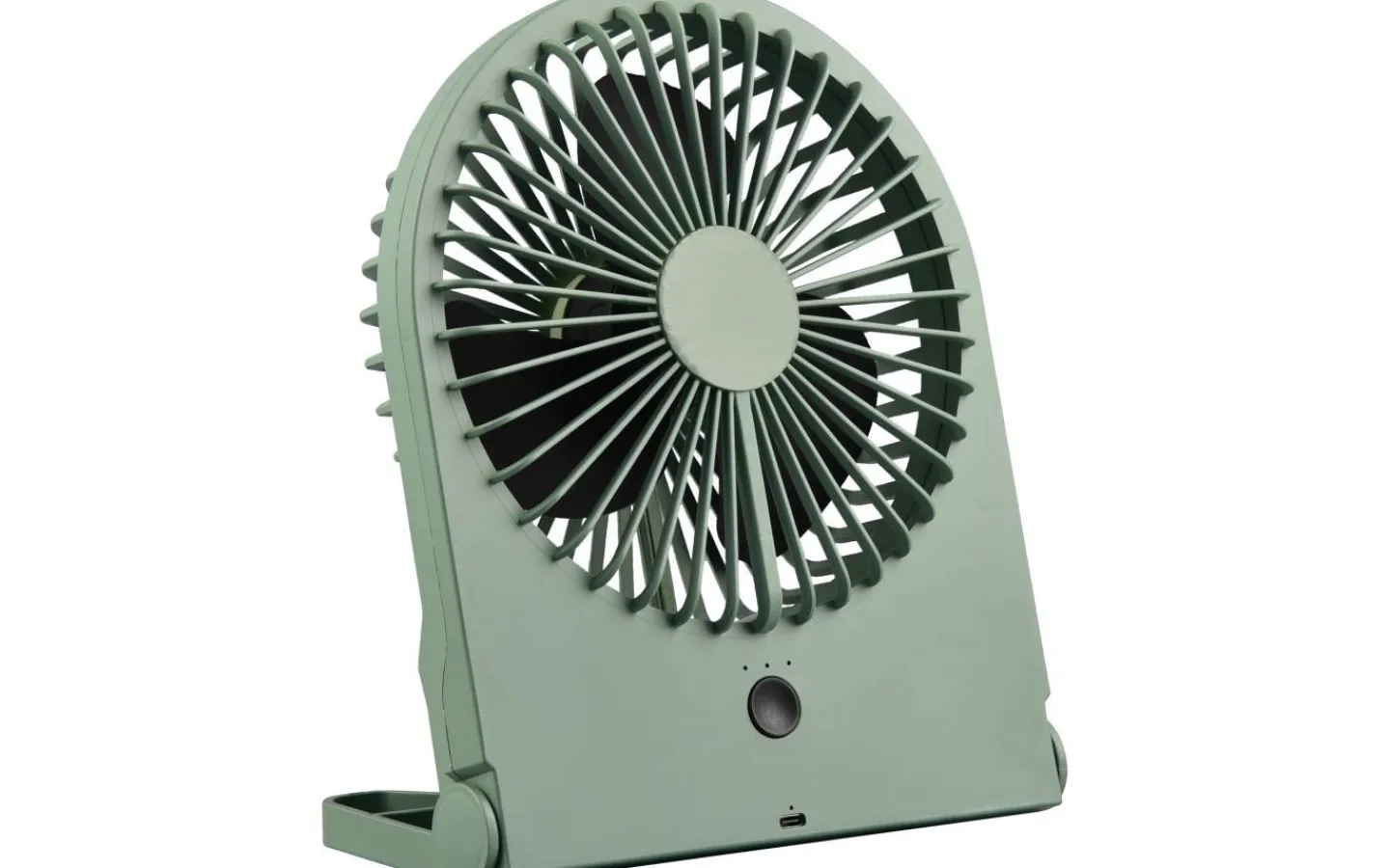 Takfläktar<Reality Breezy Bordsfläkt pistagegrön uppladdningsbar