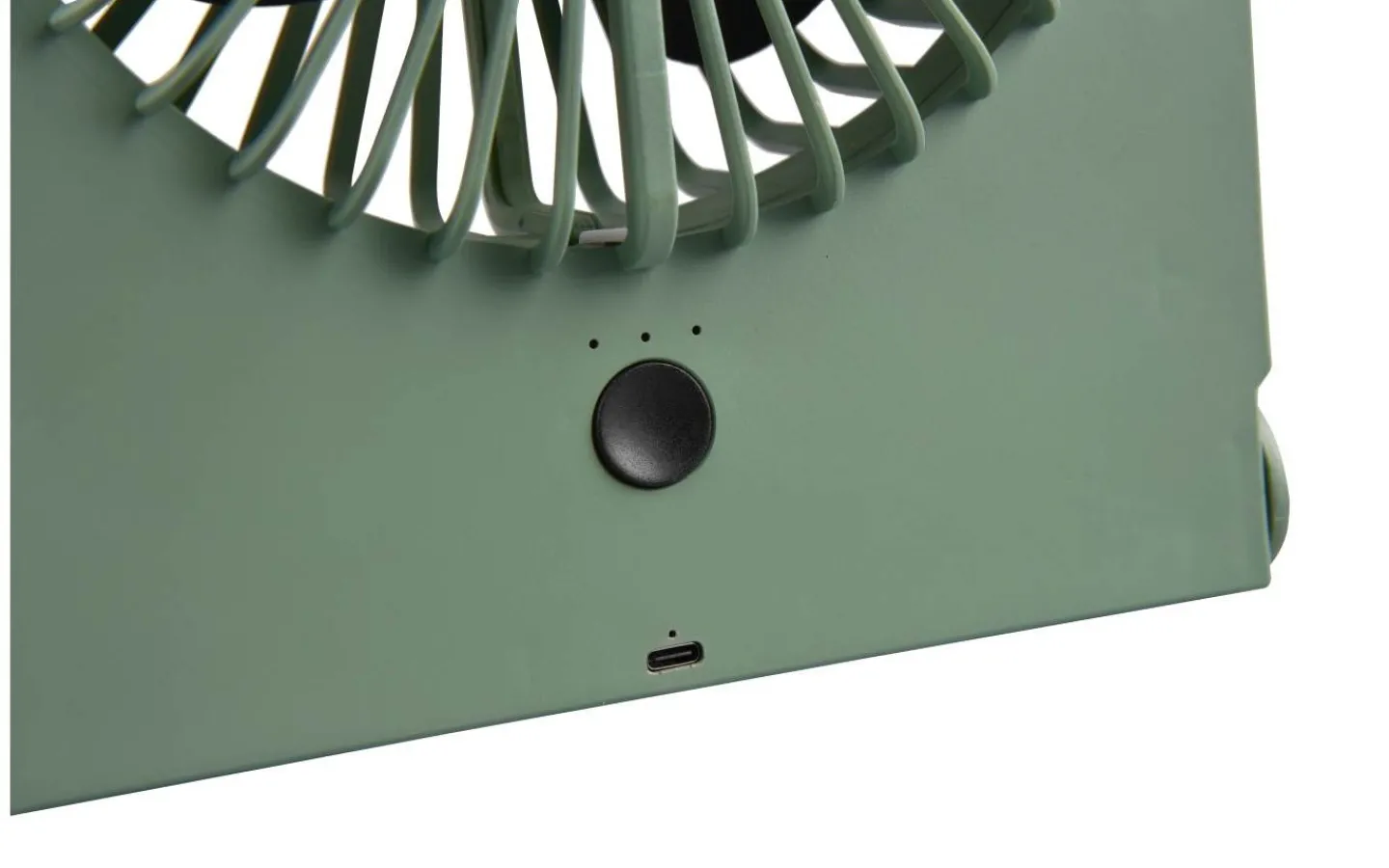 Takfläktar<Reality Breezy Bordsfläkt pistagegrön uppladdningsbar