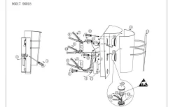 Vägglampor Utomhus<Eglo Breganzo Fasadlampa Rörelse LED 3000K 2x2,5W Antracit IP44
