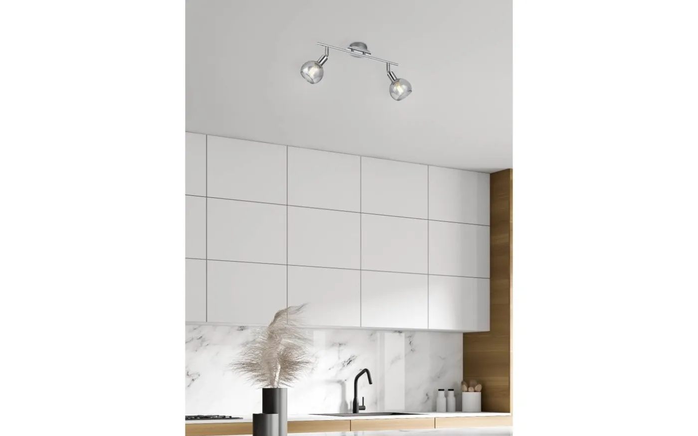 Brest Spotlight 2-delad E14 krom