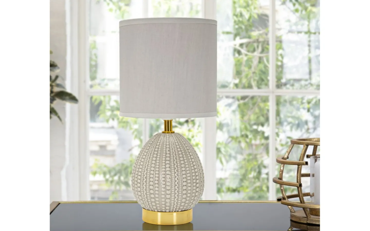 Mauro Ferretti Brezza Bordslampa 30,5cm Grå* Bordslampor