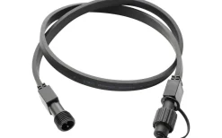 Bright Light Förlängningskabel 1m Svart IP44