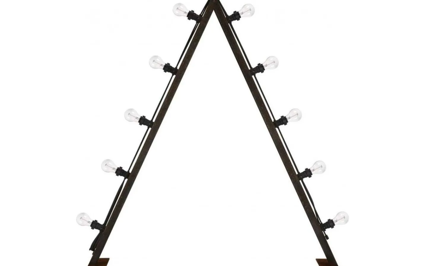 PR Home Bright Ljusstake 120cm inkl. 10st Klara ljuskällor Outdoor Corten IP44* Visa Alla Adventsljusstakar|Adventsljusstakar 61-120 Cm