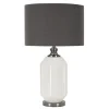Mauro Ferretti Brighty Bordslampa 65cm Vit/Grå* Bordslampor