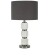 Mauro Ferretti Brighty Bordslampa 57cm Vit/Grå* Bordslampor