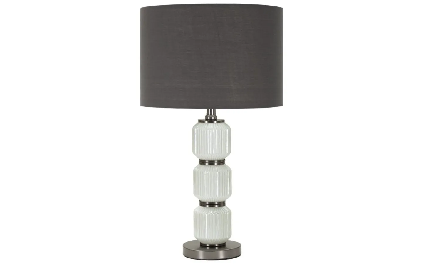 Mauro Ferretti Brighty Bordslampa 57cm Vit/Grå* Bordslampor