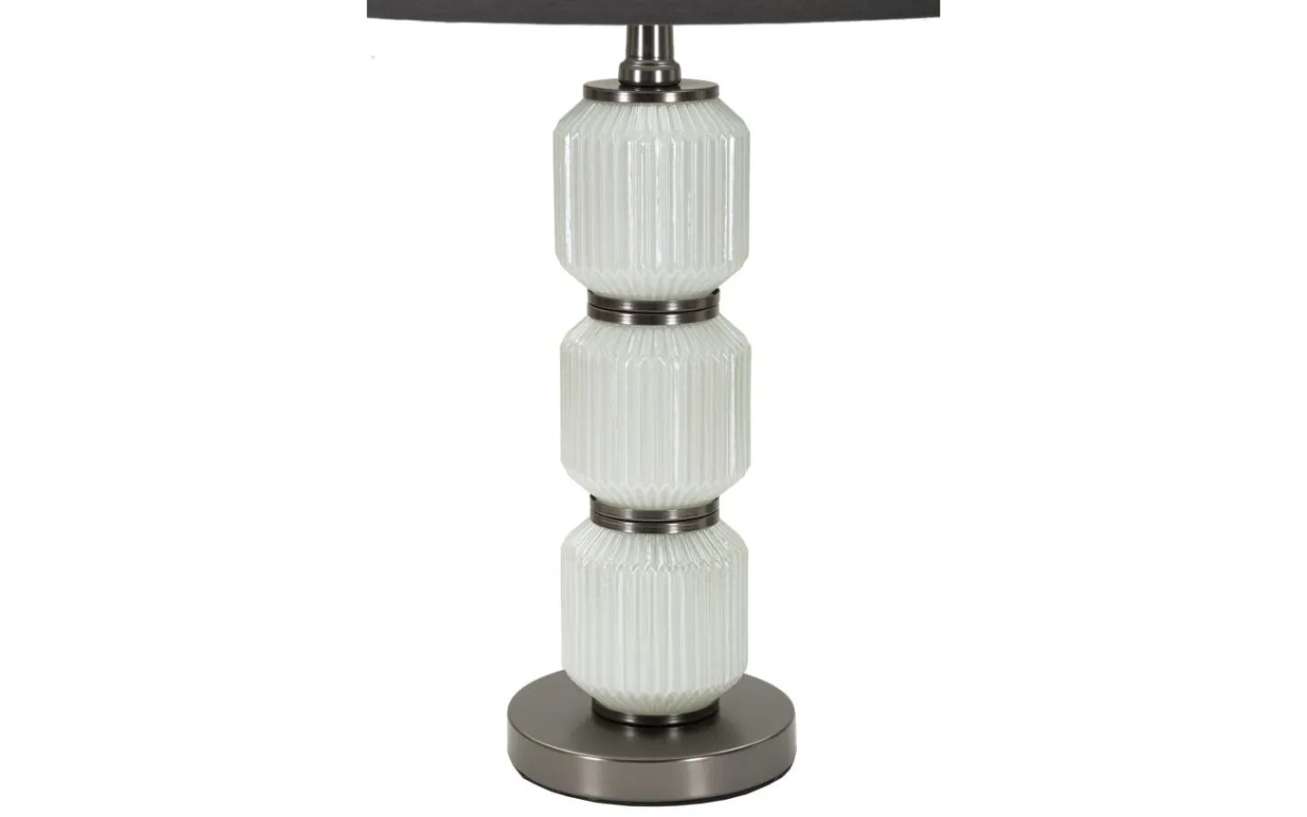 Mauro Ferretti Brighty Bordslampa 57cm Vit/Grå* Bordslampor