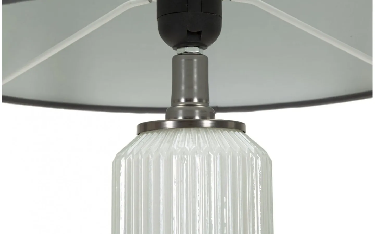 Mauro Ferretti Brighty Bordslampa 57cm Vit/Grå* Bordslampor