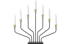 Brosa XL Adventsljusstake 55cm Svart/Mässing