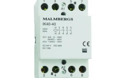 Kontaktorer, Startutrustning<Malmbergs Brumfri kontaktor, 11kW, 40A