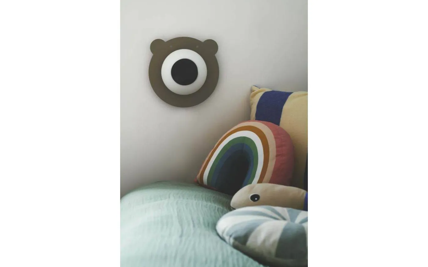 Bruna Bear Vägglampa Brun