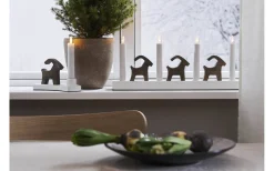 Adventsljusstakar 0-30 Cm<Star Trading Bruse Adventsljusstake 18cm LED Brun/Vit