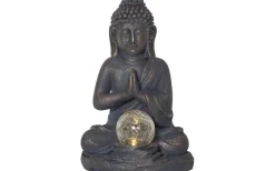 Solcellslampor Dekoration|Visa Alla Solcellslampor<Star Trading Buddha Solcellslampa 27cm