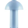 Buddy Portabel Bordslampa 25cm Ljusblå IP44