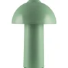 Globen Lighting Buddy Portabel Bordslampa 25cm Grön IP44* Uppladdningsbara Lampor Utomhus|Uppladdningsbara Lampor Utomhus