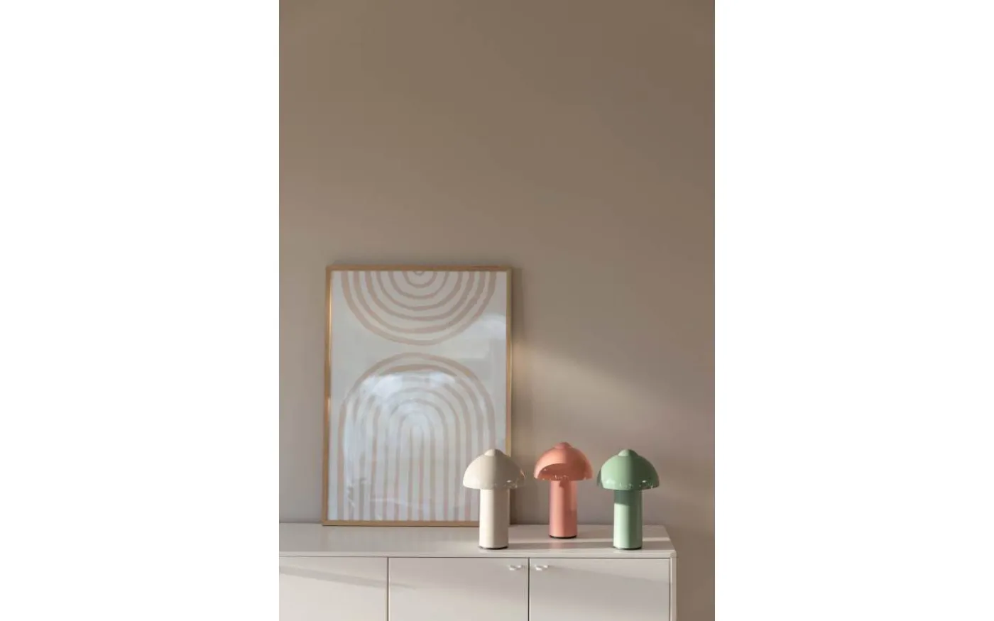 Buddy Portabel Bordslampa 25cm Blush IP44