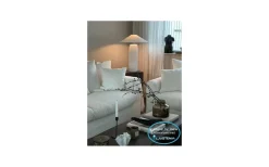 Vardagsrum|Sovrum<Hallbergs Bullet Lampfot 58cm Vit