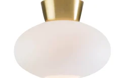 Belid Bullo Plafond 27cm Mässing/Opal* Badrum|Hall & Trappa