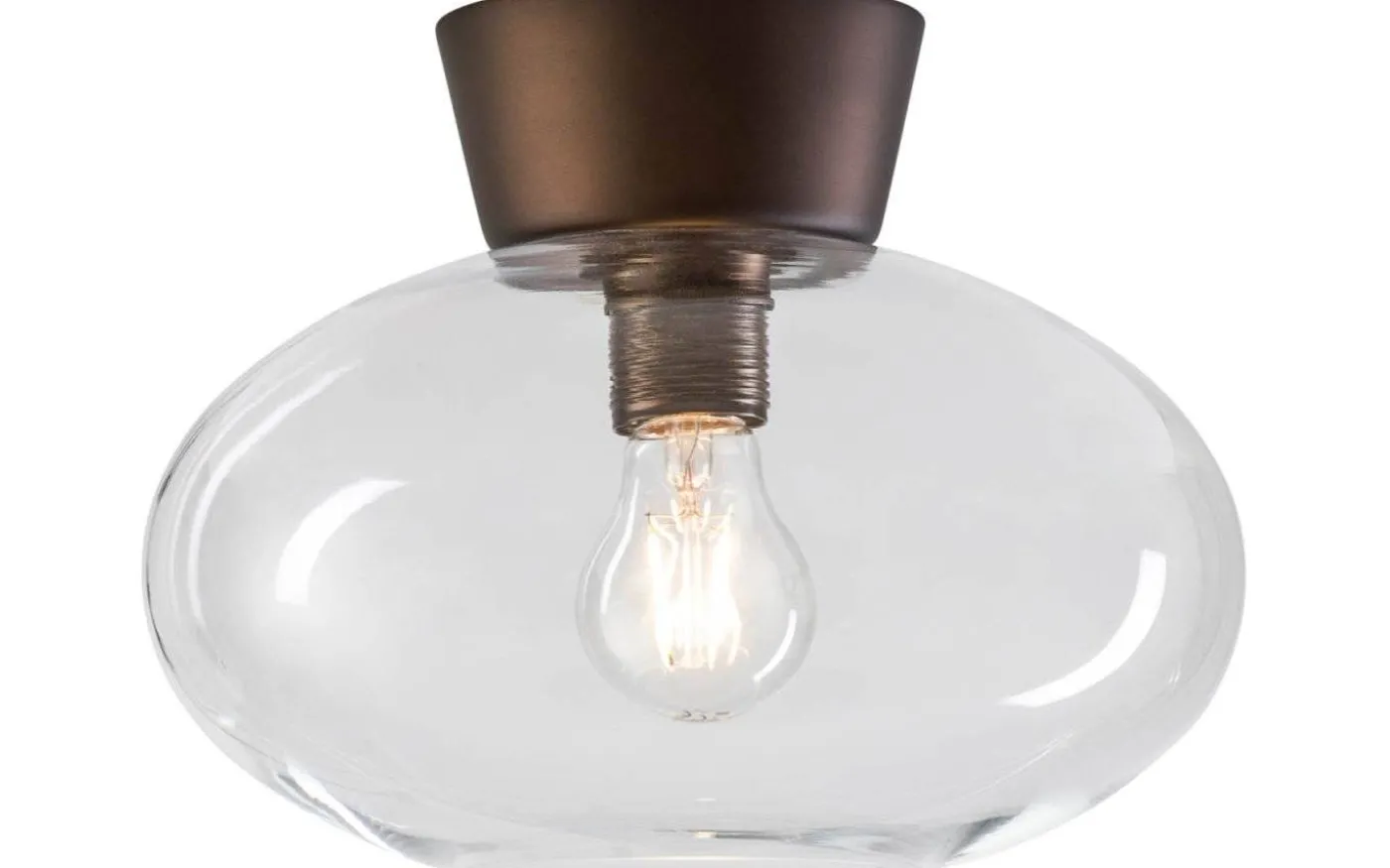 Bullo Plafond 27cm Oxid/Klar