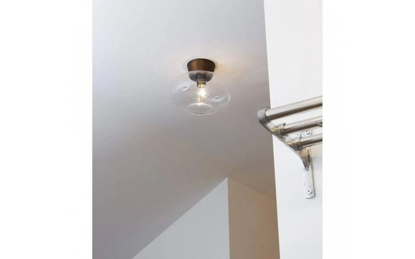 Bullo Plafond 27cm Oxid/Klar