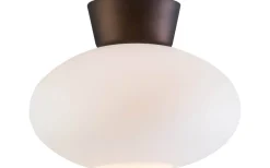 Badrum|Hall & Trappa<Belid Bullo Plafond 27cm Oxid/Opal