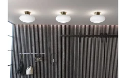 Belid Bullo XL Plafond 38cm Mässing/Opal* Badrum|Hall & Trappa