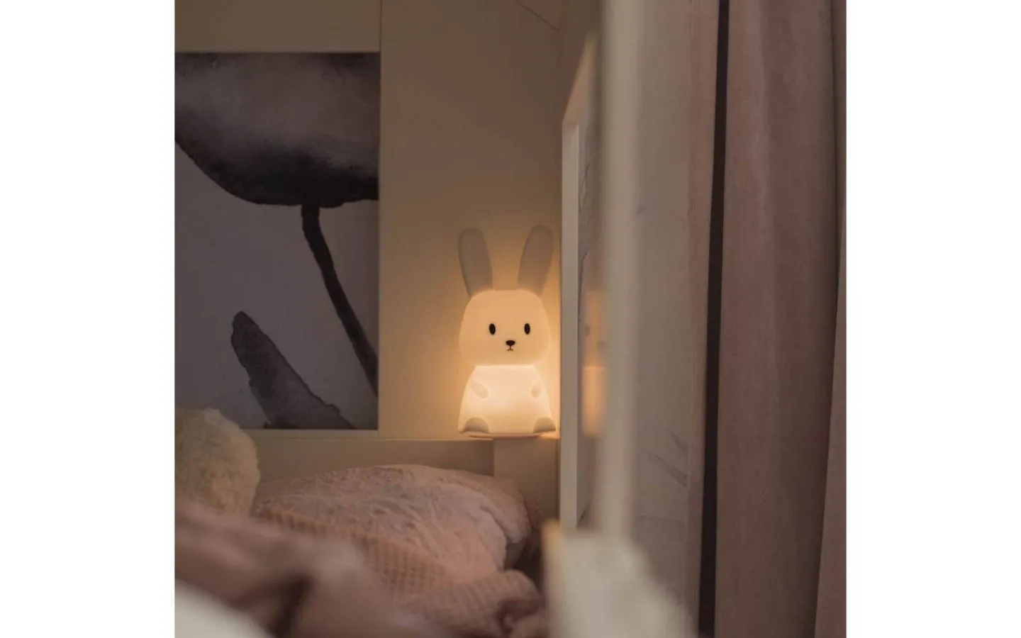 Nattlampor<Star Trading Bunny Batteridriven Nattlampa Multi