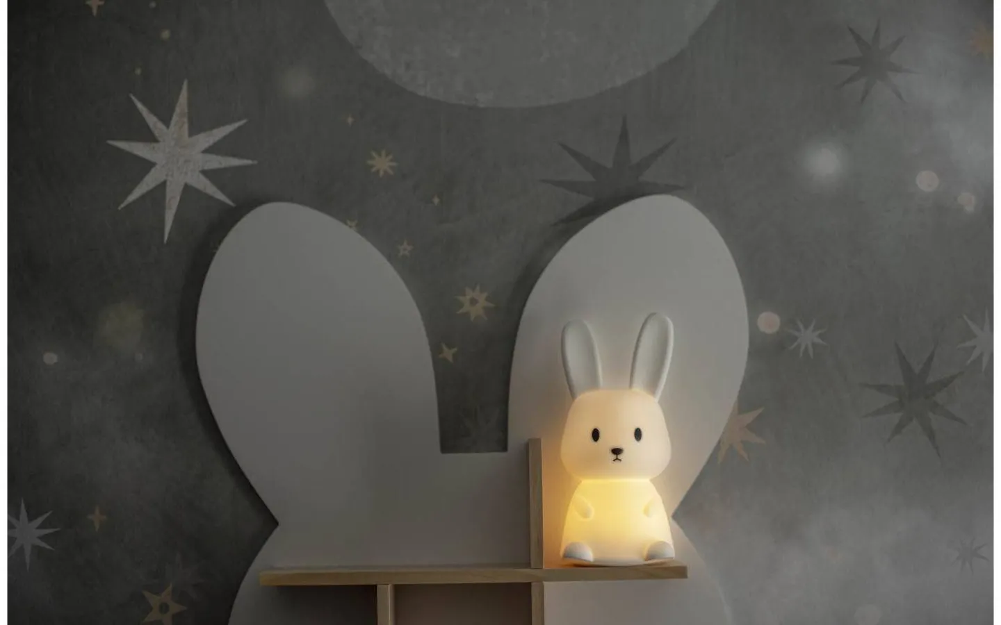 Nattlampor<Star Trading Bunny Batteridriven Nattlampa Multi