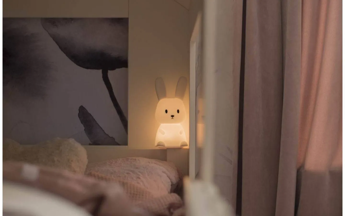 Nattlampor<Star Trading Bunny Batteridriven Nattlampa Multi