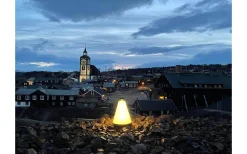 Buoy Uppladdningsbar Golvlampa 36cm LED 4W 3000K Grå IP44