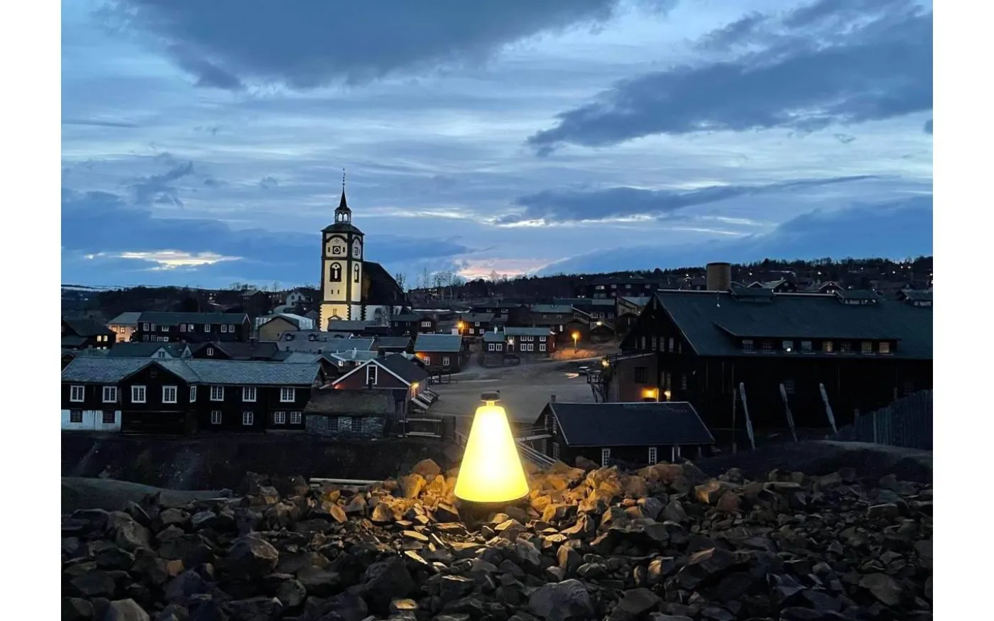 Buoy Uppladdningsbar Golvlampa 36cm LED 4W 3000K Grå IP44