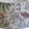 Burdett Lampskärm Ø20cm Grå Laura Ashley