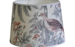 Mönstrade Lampskärmar<Hallbergs Burdett Lampskärm Ø27cm Grå Laura Ashley