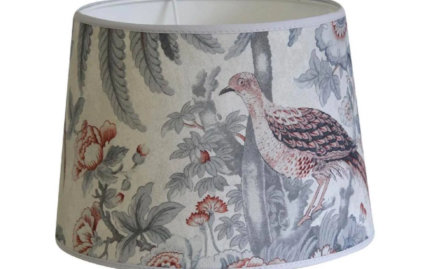 Mönstrade Lampskärmar<Hallbergs Burdett Lampskärm Ø27cm Grå Laura Ashley