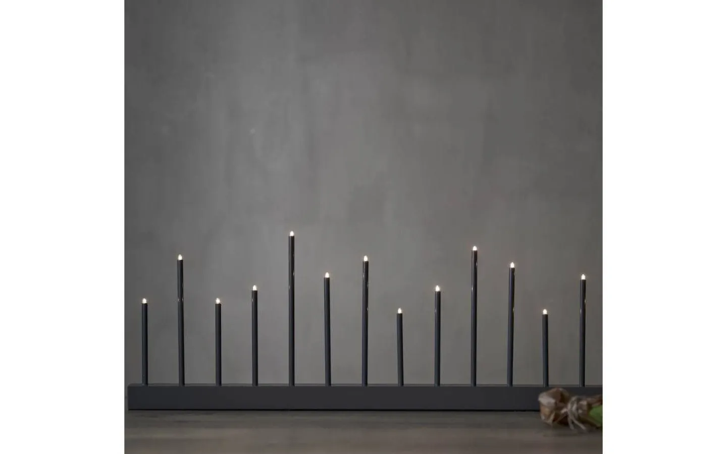 Visa Alla Adventsljusstakar|Adventsljusstakar 0-30 Cm<Star Trading Buzz Adventsljusstake 27cm Grafit