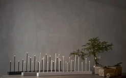 Visa Alla Adventsljusstakar|Adventsljusstakar 0-30 Cm<Star Trading Buzz Adventsljusstake 27cm Grafit